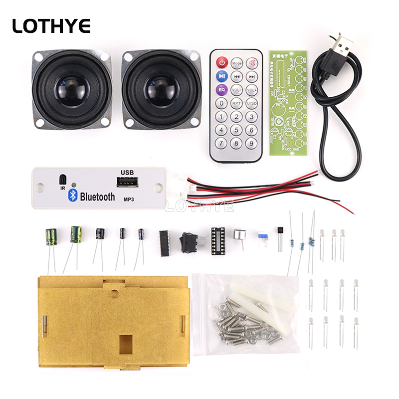 Diy Electronics Audio - Mini Amplifikatör Ses Bluetooth 3W*2 Hoparlör