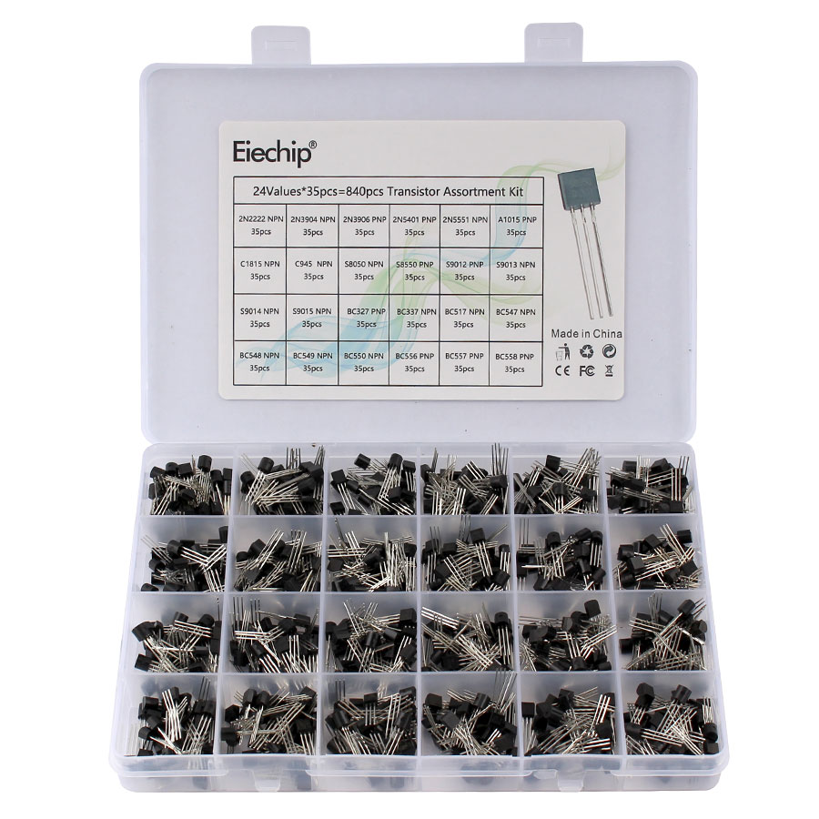 Mosfet Transistor Set - 200-900 ADET TO-92 Transistör Kiti çeşitler
