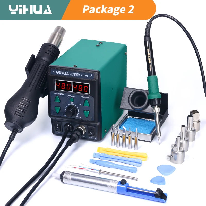 Smd Solder Paste - YIHUA 8786D havya Sıcak Hava Lehimleme
