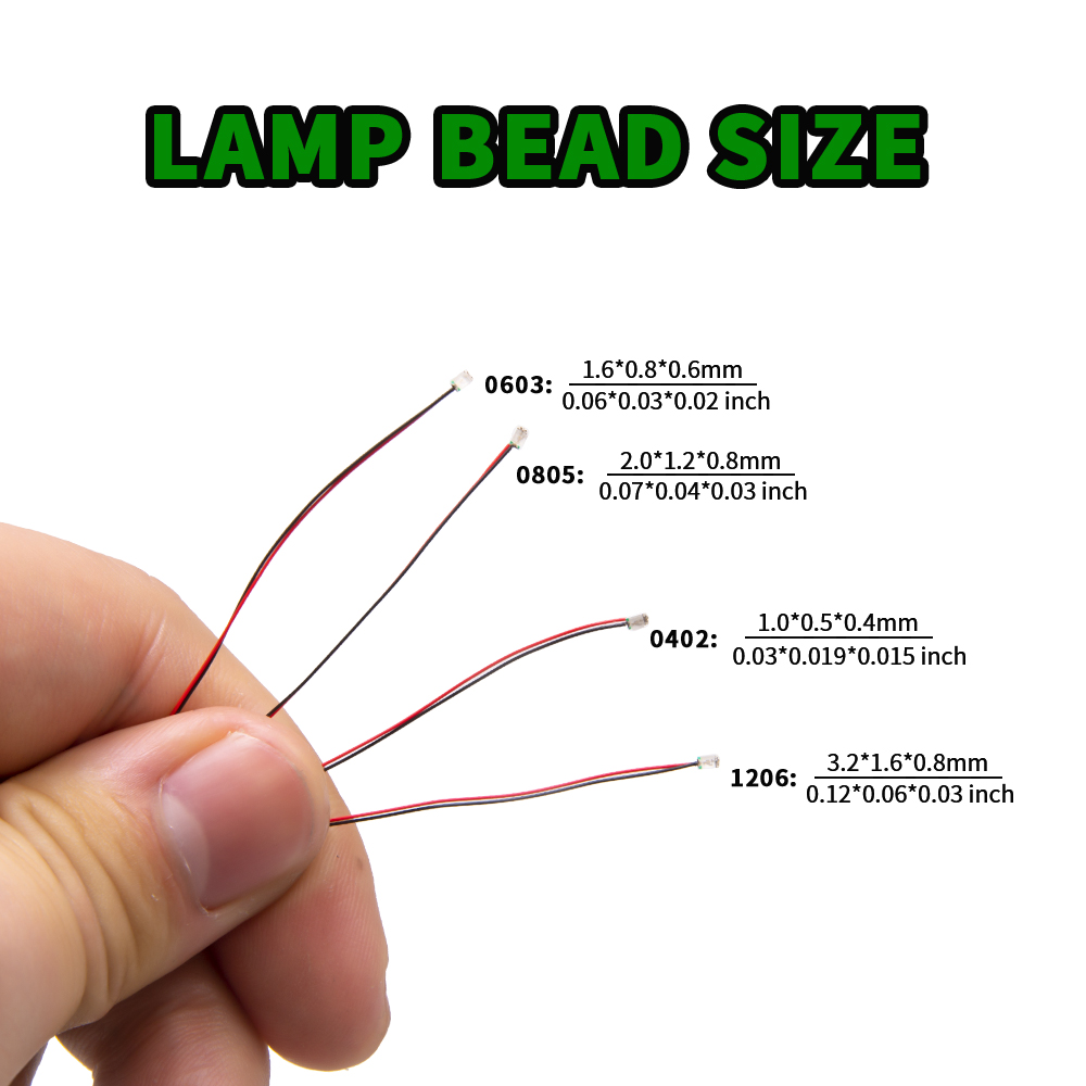 Diy Electronics Project Kit - 10 adet/takım Mikro LED Lamba Çipleri