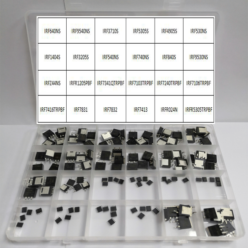 Mosfet Transistor Set - 120 Adet IRF4905S TRLPBF TO-263 SOP-8