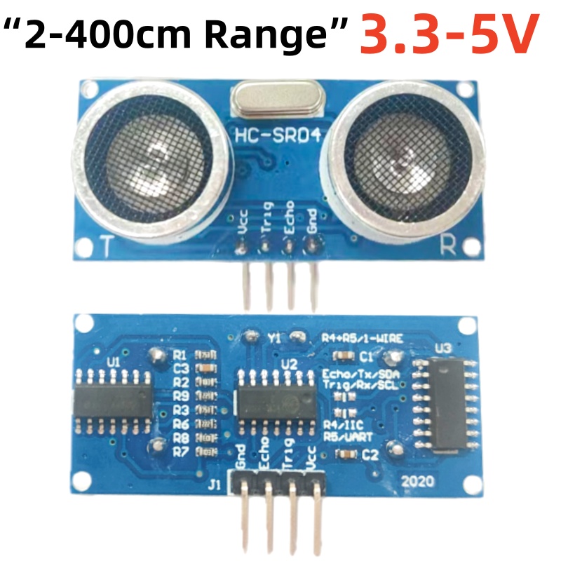 Diy Electronics Raspberry Pi - 1-10 Adet HC-SR04 Ultrasonik Sensör 2-400