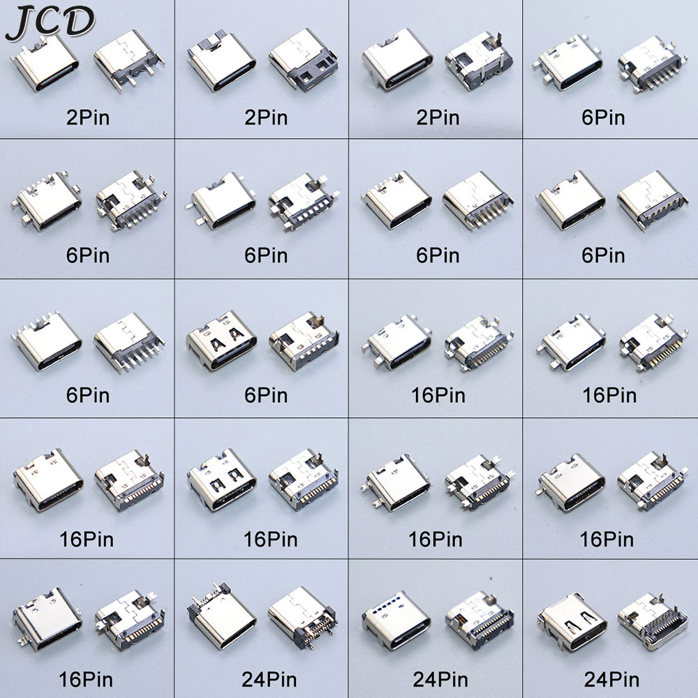 Smd Solder Paste - JCD 10 adet 2/6/16/24 Pin tip-c