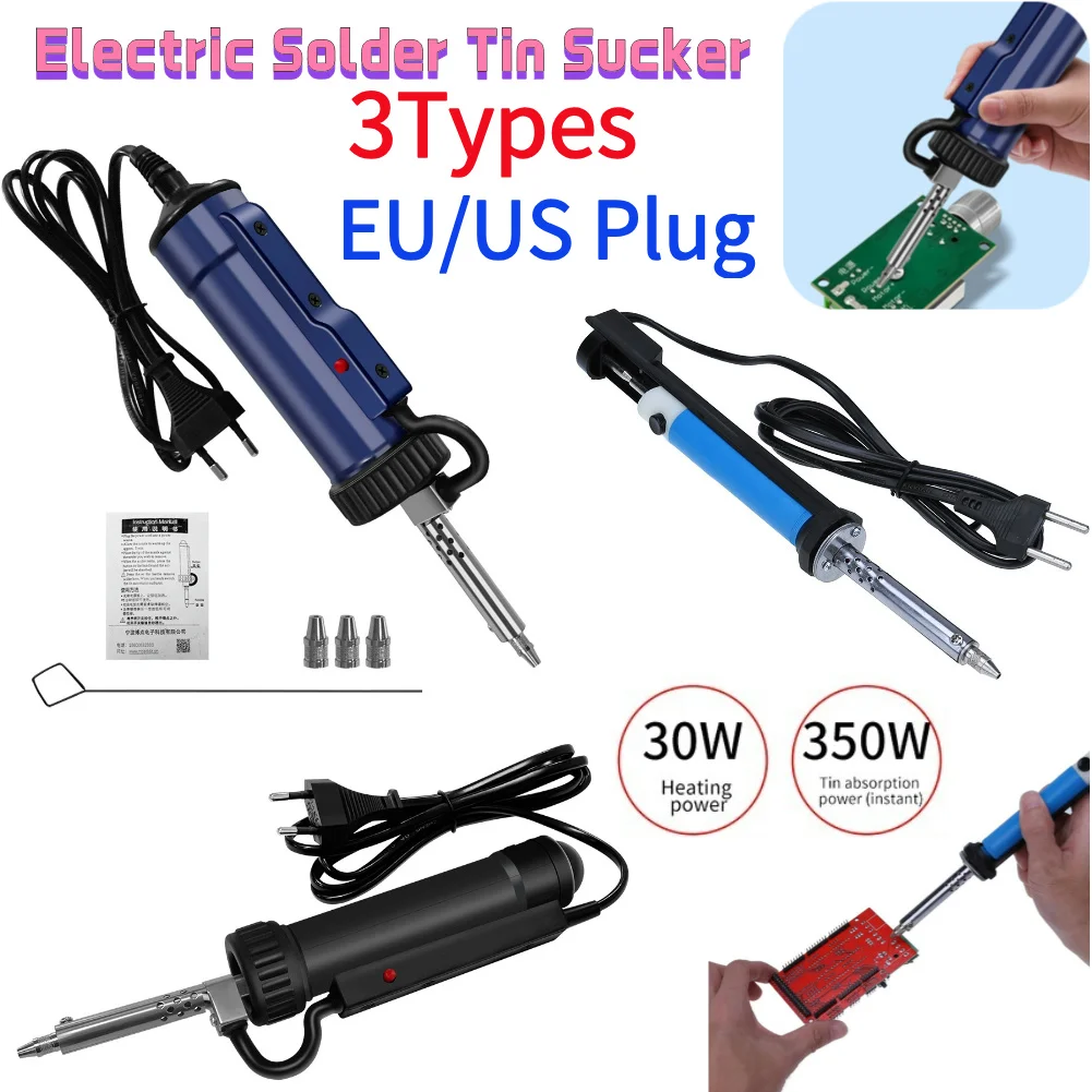 Desoldering Pump Solder - 3 emme ucu ile BBT-580 otomatik