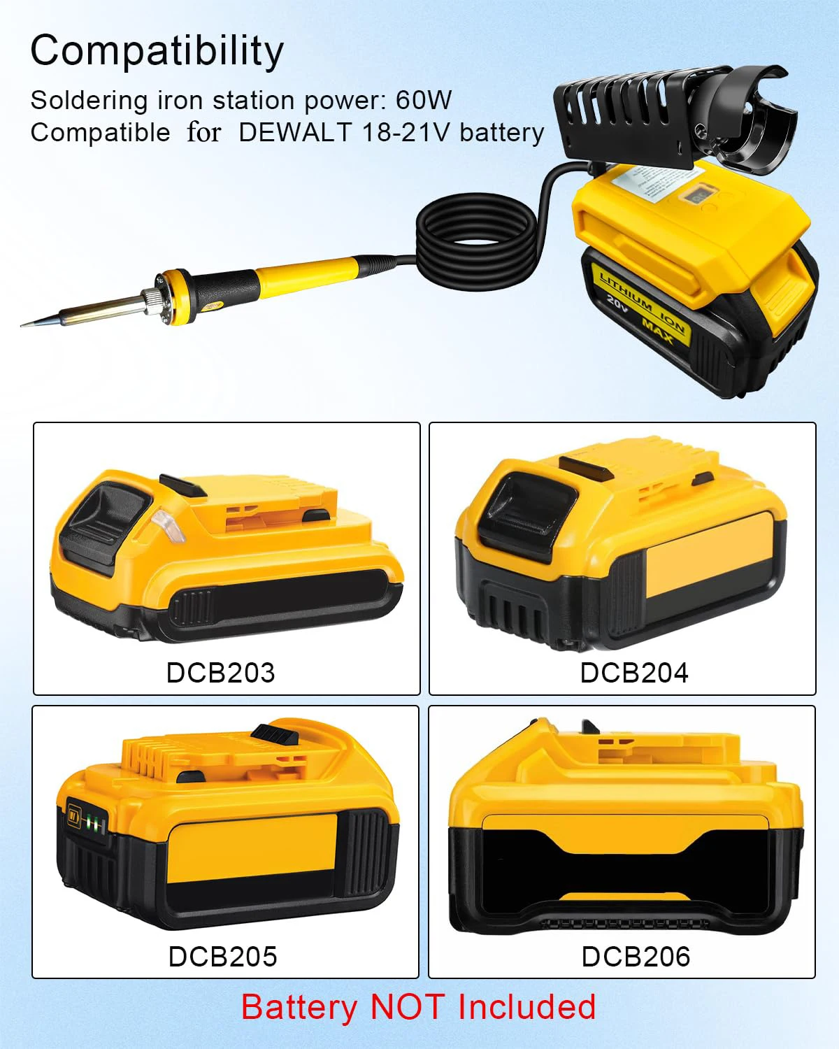 Dewalt 20V Pil ile Uyumlu Taşı - Diy Electronics Tool Kit incelemesi ve fiyatı