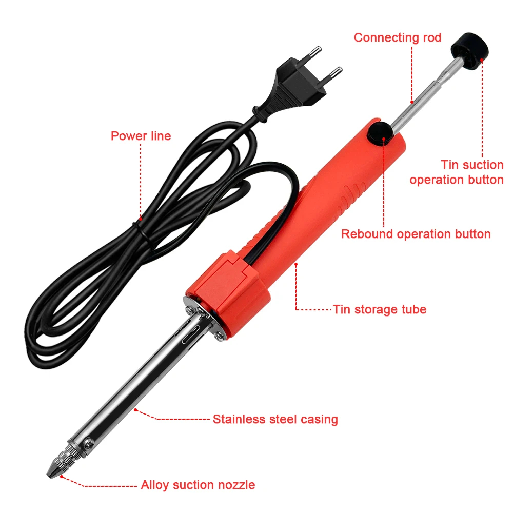 30W Elektrotermal Lehim Sökme  - Desoldering Pump Solder incelemesi ve fiyatı