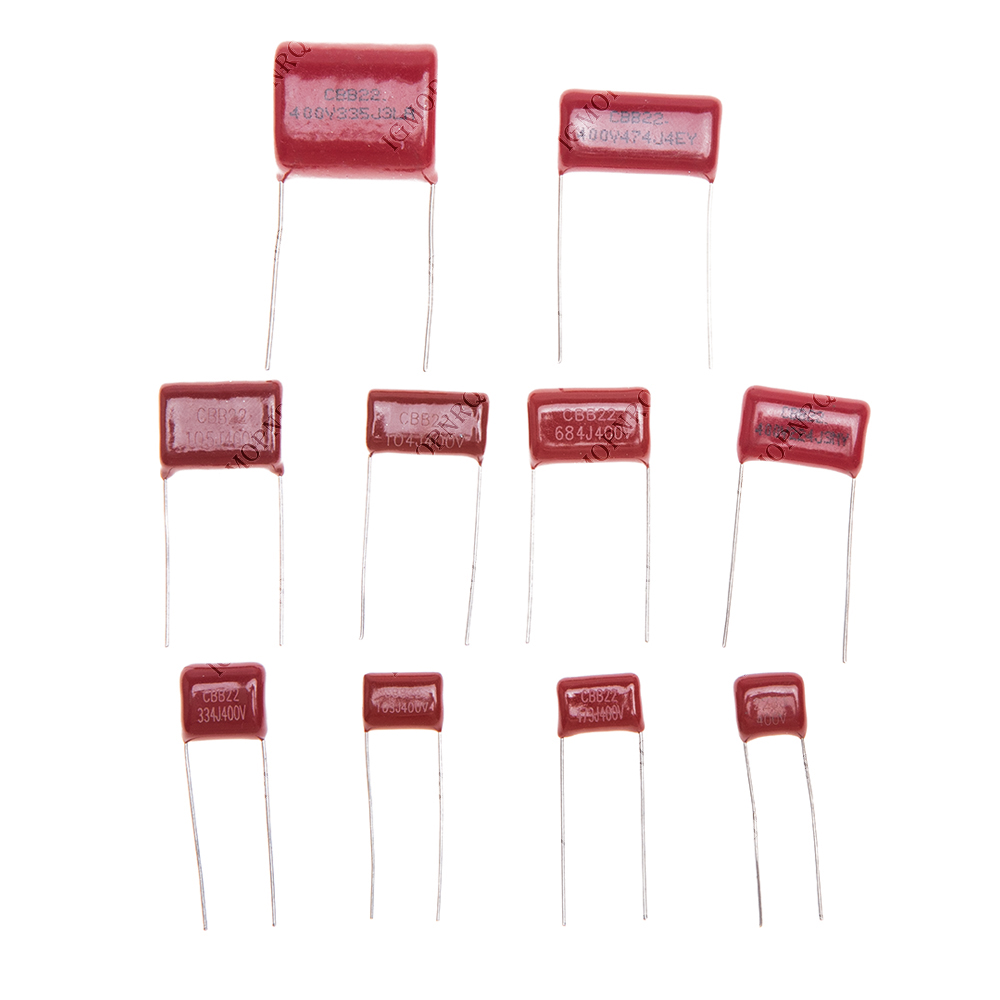 KIT 50PC=10değer*5PCS Metalize - Capacitor Kit Assortment incelemesi ve fiyatı