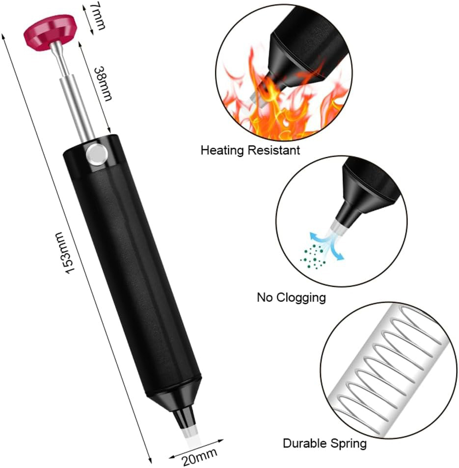 Lehim Emme Aleti Tıkanmaz, Leh - Desoldering Pump Solder incelemesi ve fiyatı