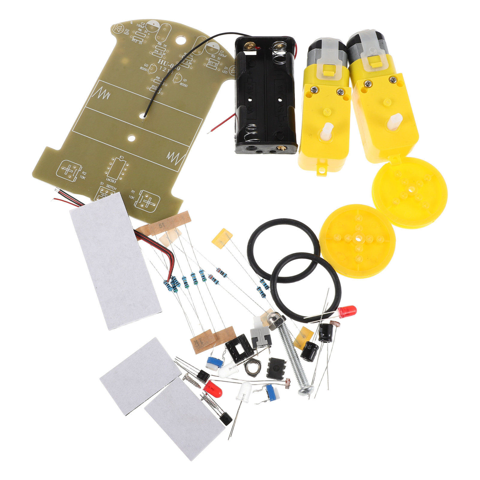 1 Set Hat Takip Robot Araba Ki - Diy Electronics For Beginners incelemesi ve fiyatı