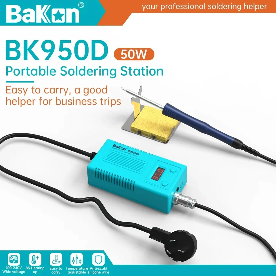 Bakon BK950D Lehimleme İstasyo - Diy Electronics Tool Kit incelemesi ve fiyatı
