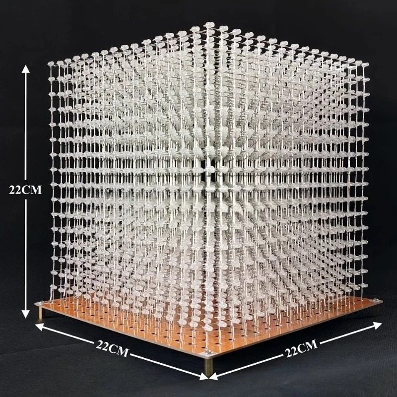 3 D16mini Işık Küpü Kiti 16x16 - Diy Electronics Parts incelemesi ve fiyatı
