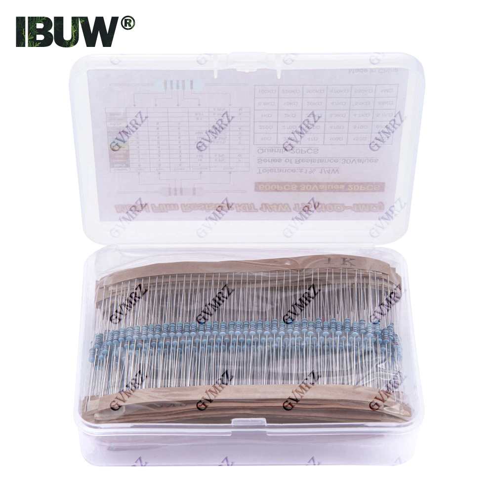 600PCS 30Values ​​1/4W Metal F - Diy Electronics Project Kit incelemesi ve fiyatı