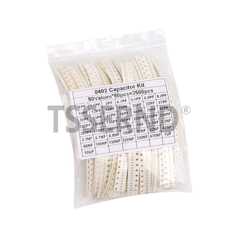 2500 adet 0402 0603 0805 SMD S - Capacitor Kit Assortment incelemesi ve fiyatı