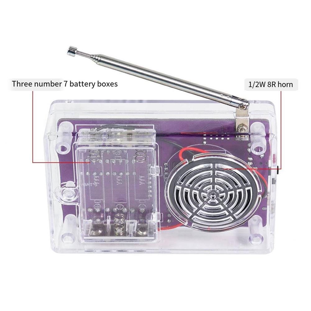 A72Z Yeni HU-017B DIY FM Radyo - Diy Electronics Project Kit incelemesi ve fiyatı