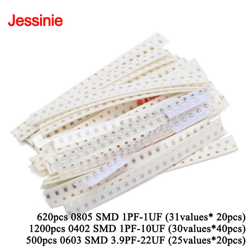 500 adet-1200 adet 0805 0603 0 - Capacitor Kit Assortment incelemesi ve fiyatı