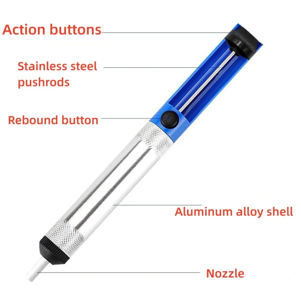 Alüminyum Lehim Sökme Pompası  - Desoldering Pump Solder incelemesi ve fiyatı