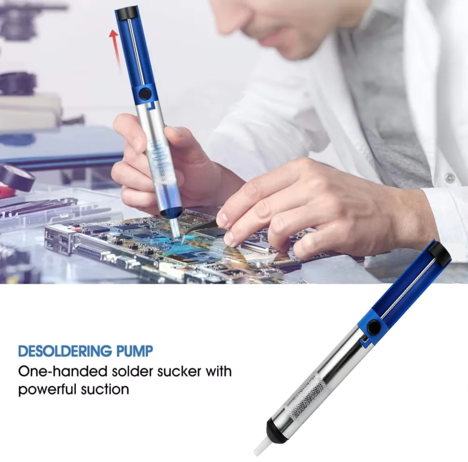 Alüminyum Metal Lehim Sökme Po - Desoldering Pump Solder incelemesi ve fiyatı
