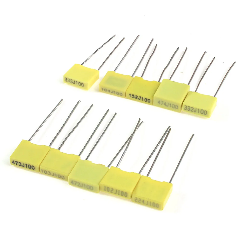 50 adet 102J ~ 474J polipropil - Capacitor Kit Assortment incelemesi ve fiyatı