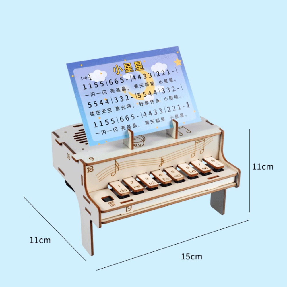 DIY Ahşap Elektronik Piyano Mo - Diy Electronics For Beginners incelemesi ve fiyatı