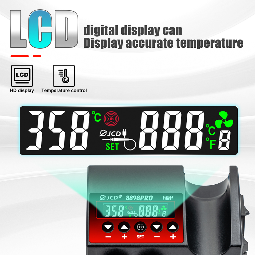 JCD 8898Pro lehimleme İstasyon - Smd Solder Paste incelemesi ve fiyatı
