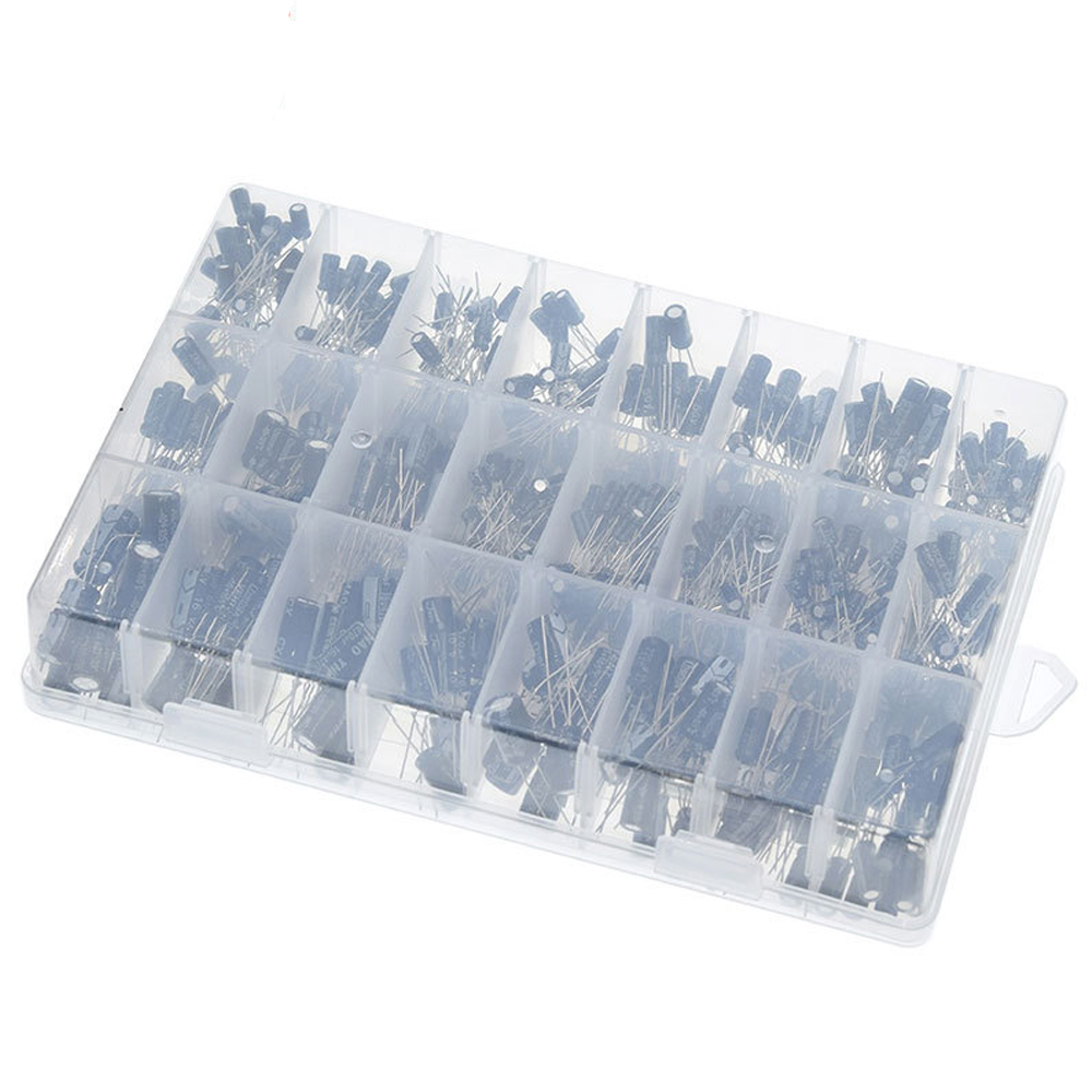 24 Çeşit 500 Adet Elektrolitik - Capacitor Kit Assortment incelemesi ve fiyatı
