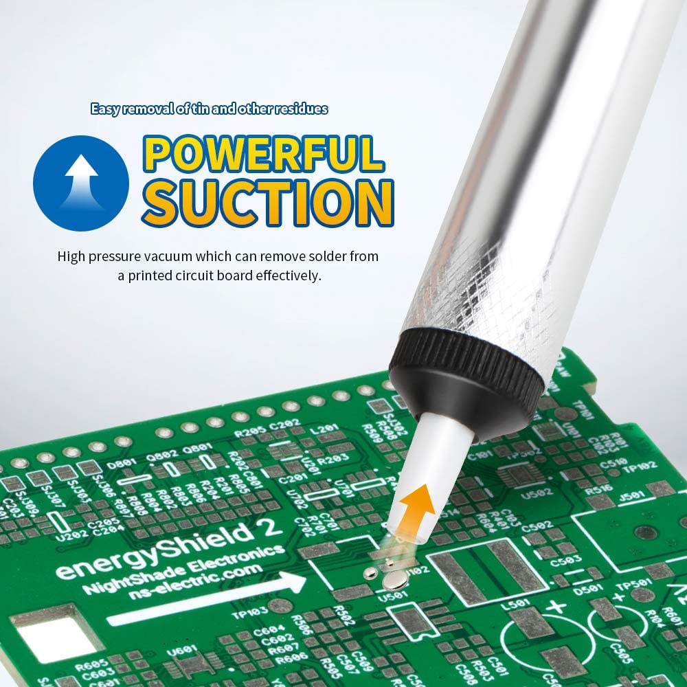 Alüminyum Alaşımlı Lehim Sökme - Desoldering Pump Solder incelemesi ve fiyatı