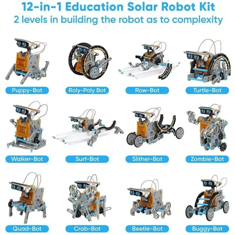 13 in 1 Güneş Enerjili Robot B - Diy Electronics Parts incelemesi ve fiyatı